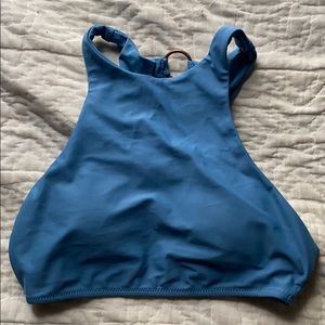 Aerie High neck swimsuit top